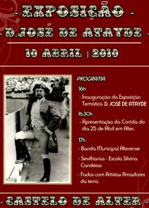 Alter homenageia D. José de Athayde