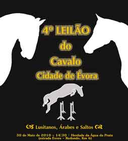 4º Leilão do Cavalo Lusitano – Évora