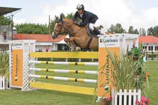 Filipe Malta da Costa assegurou a primeira vitória portuguesa no CSIO de Lisboa