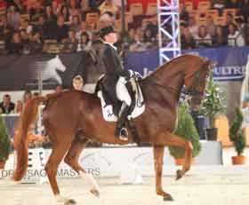 Isabell Werth wins the WDM Grand Prix Freestyle