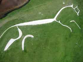 Vandals deface Uffington White Horse in Oxfordshire