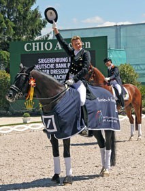 Gal and Totilas 90,96% in the Freestyle at Aachen