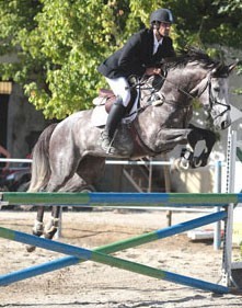 Rodrigo Pinto de Sousa na final do Cto. do Mundo de Cavalos Novos (Lanaken)
