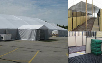 WEG 2010: Quarantine center created