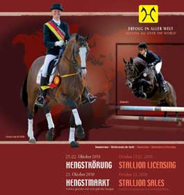Hanoverian Stallion sales live on the internet