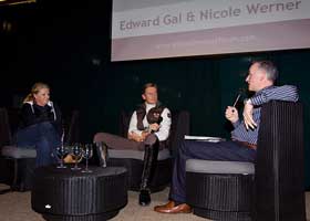 Edward Gal recebido com emoção no Global Dressage Forum