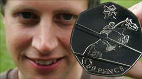 Royal Mint unveils London 2012 Olympics commemorative coins