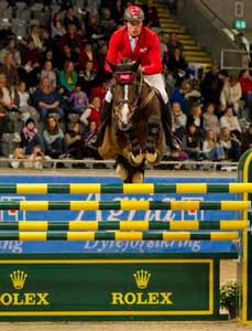 Christian Ahlmann won the opening leg of the 2010/2011 Rolex FEI World Cup