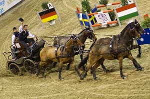 Exell puts pressure in Hannover