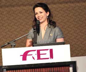 Landslide victory as HRH Princess Haya re-elected to FEI Presidency