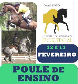 Academia de Dressage inicia a temporada com um CDN e Poule de Ensino