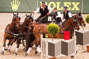 Boyd Exell claims hat-trick in World Cup final