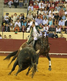 Jo&atilde;o Moura Caetano na feira de Santo Isidro