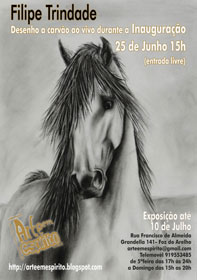 Exposição de Filipe Trindade