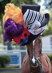 Ascot 2011: Cavalos e Jóqueis dividem a atenção dos participantes com chapéus...