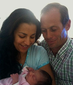 Pedro Torres foi papá...