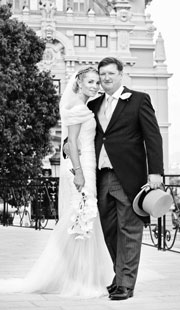 Jan Tops weds Edwina Alexander