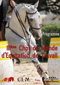 Equipa Nacional de Equitação de Trabalho a caminho de Lyon
