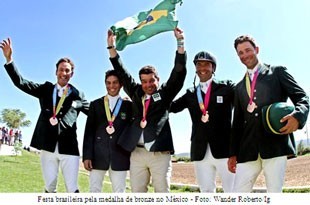 Brasil conquista a medalha de bronze no CCE nos Pan-Americanos