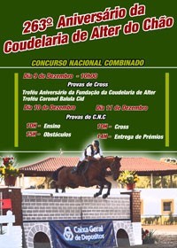 Coudelaria de Alter recebe um CNC Preliminar e 1*