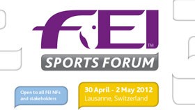 Próximo Sport Forum 2012 da FEI em Lausanne