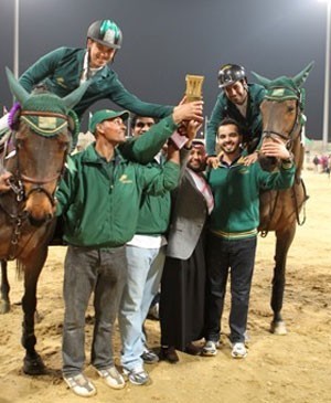 Equipa de Saltos Saudita apurada para Londres 2012