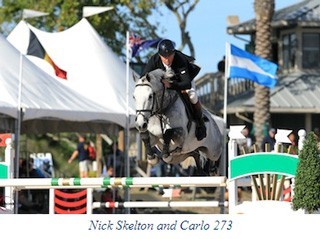 Nick Skelton and Carlo 273 Conquer Wellington Equestrian Realty Grand Prix CSIO 4*