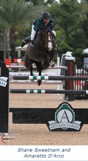 Shane Sweetnam and Amaretto the Challenge Cup Round 10