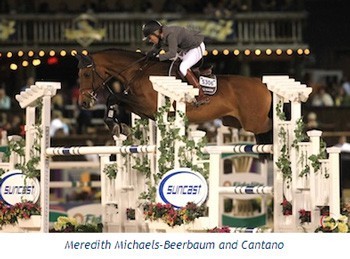 Meredith Michaels-Beerbaum and Cantano Go Clear to Win