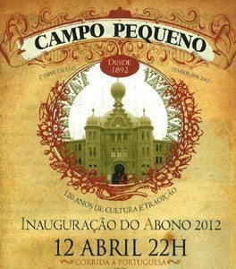 Cartel de Máximo prestígio na inauguração da temporada de 2012
