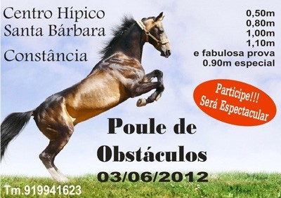 Centro H&iacute;pico Santa B&aacute;rbara recebe uma Poule de Obst&aacute;culos