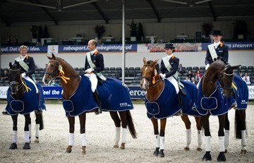 Netherlands wins Nations Cup Grand Prix Dressage in Rotterdam