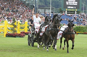 Aachen 2012: Boyd Exell fourth consecutive win