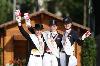 Alemanha, Dinamarca e a Holanda conquistaram as medalhas em Berna