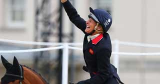 Mary King impressive at the Land Rover Burghley Horse Trials
