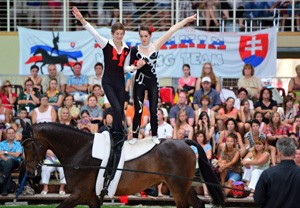 Germany, Austria and Great Britain take top spots European Junior Vaulting Championships 2012