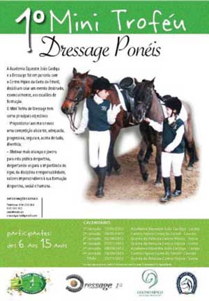 Abertas as inscrições para o Mini Troféu Dressage Póneis
