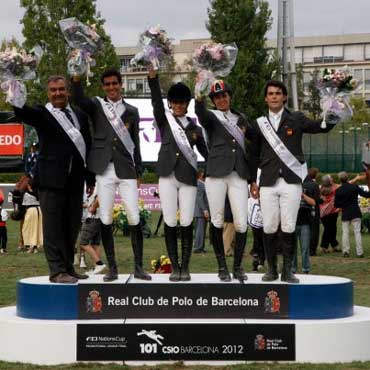 Spanish win FEI Nations Cup™ Promotional League Final on home turf in Barcelona