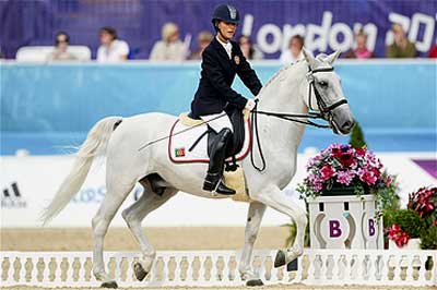 Sara Duarte em 7&ordm; lugar na final dos Jogos Paral&iacute;mpicos de Londres