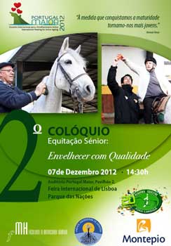 2º Colóquio «Equitação Sénior: Envelhecer com Qualidade»