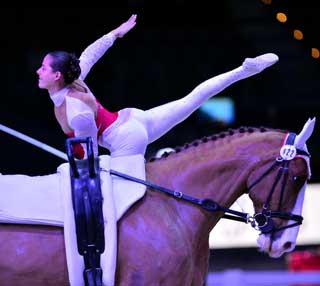 FEI World Cup™ Vaulting - Cavallaro and Klouda do the double in Salzburg