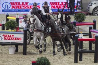 Koos de Ronde picks up fourth FEI World Cup™ Driving win at Mechelen
