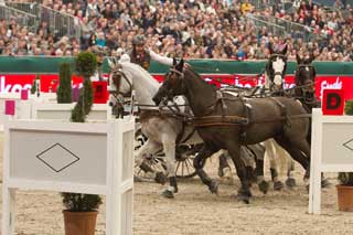 Koos de Ronde shines in FEI World Cup™ Driving thriller in Leipzig
