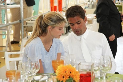 Athina Onassis recovers from spinal injury to attend equestrian event