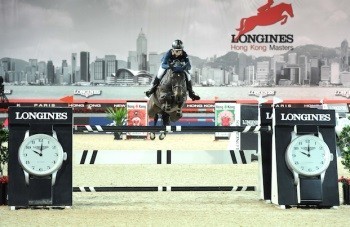 Katharina Offel thrills show jumping fans in Hong Kong