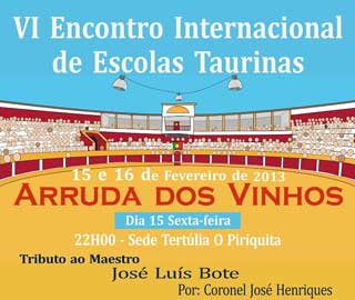 VI Encontro Internacional de Escolas Taurinas
