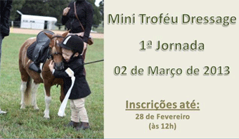 Abertas as Inscrições para o Mini Troféu de Dressage