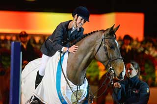 Luciana Diniz e Lennox hoje no Eurosport