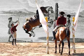 Parques de Sintra com a Escola Portuguesa de Arte Equestre e Cavalos Ardennais no Pet Festival