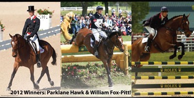 William Fox-Pitt Heads Impressive List of Riders Set to Compete at the 2013 Rolex Kentucky Three-Day Event